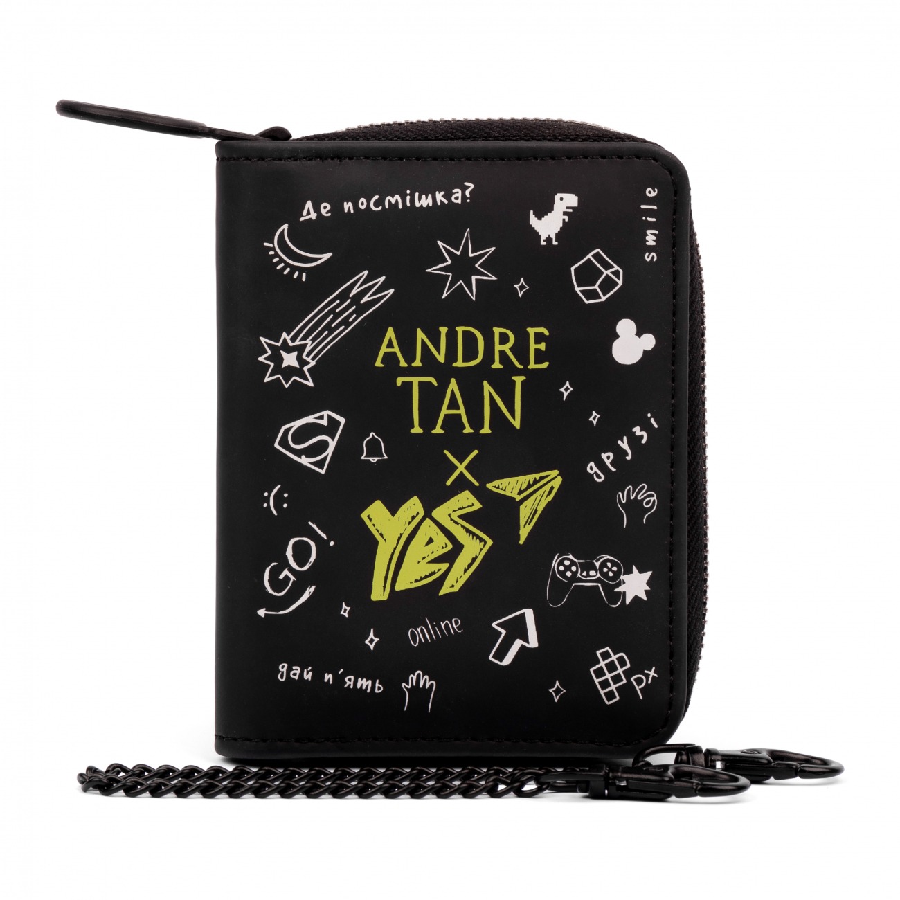 Wallet "YES" /530706/ by ANDRE TAN "Dark" (1/18/72)