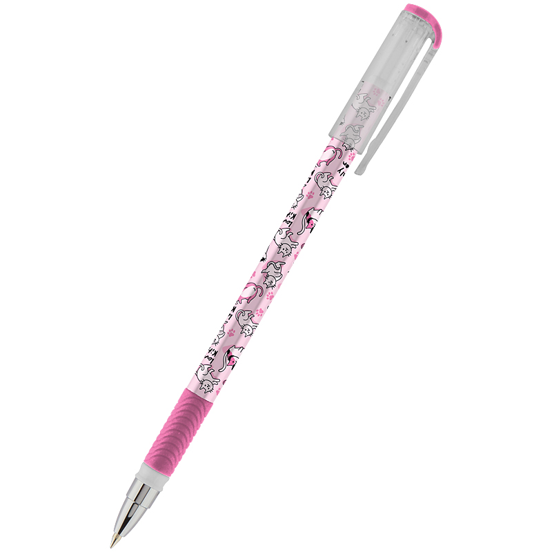 Ballpoint pen "Kite" /K24-032-2/ "Lovely Kitten" blue (28/1260)