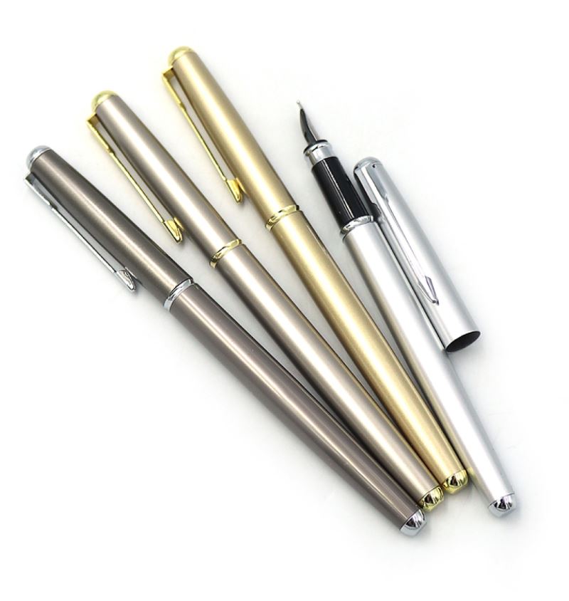 Fountain pen "Baixin" /FP978-1-2-7/ blue, mix (12)