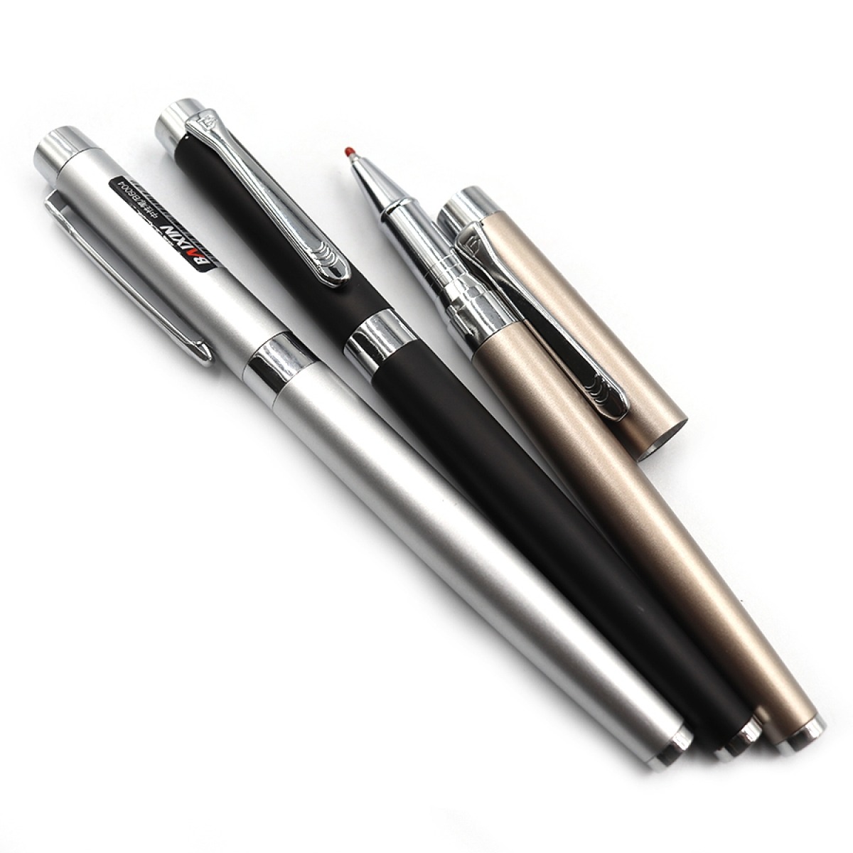 Gel pen "Baixin" /GP6004/ (2-3-4-5), mix (12)