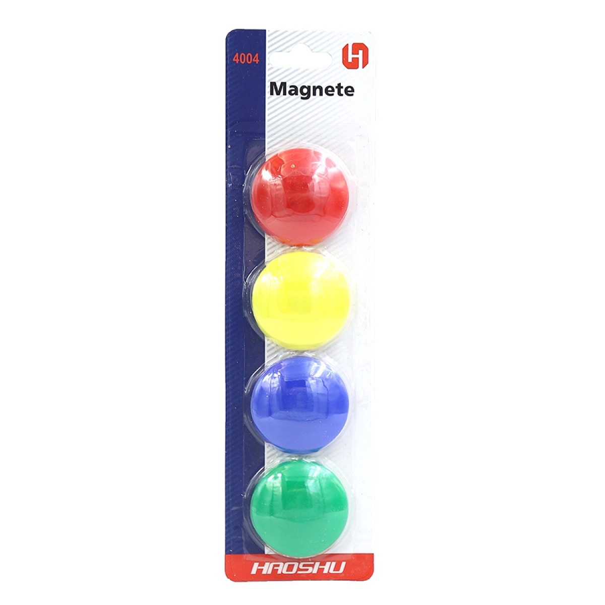 Magnets "JO" /4004/ "Simple" 4 cm, 4 pcs., blister (1/480)