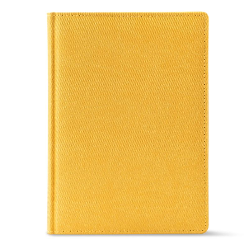 Щоденник ЗВ-55 ДАТ. 2026 "Twill " жовтий 176арк. Ф142х203 (1/10)