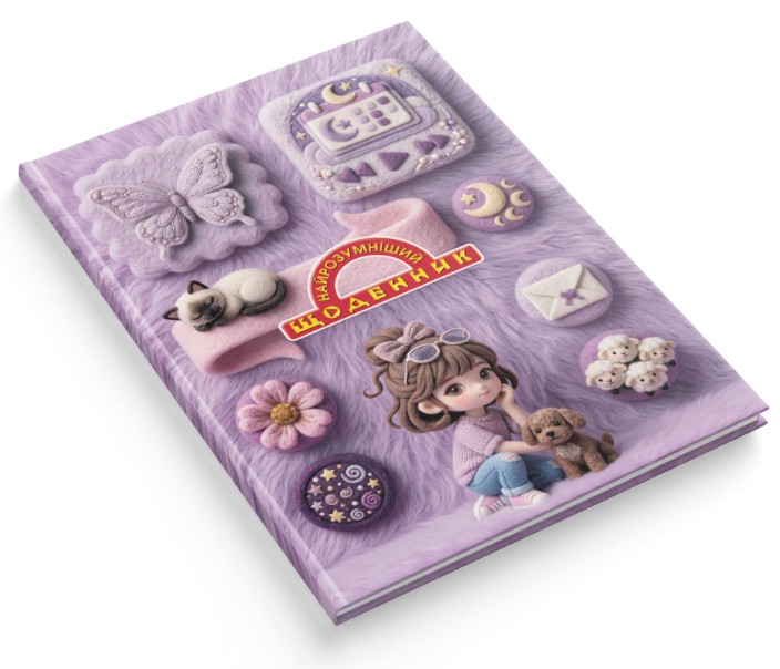 School diary "The Smartest" TV broadcast. /1B3561/ 80 pages. 170x240 mm "Soft touch" (1/20)