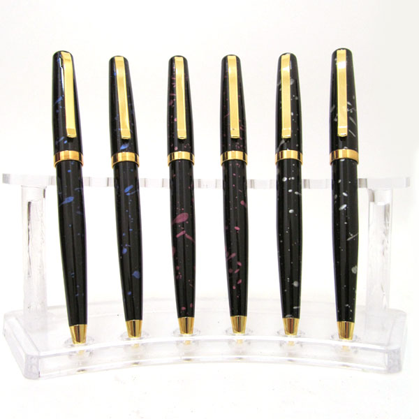 Rotary handle "Baixin" /BP609/ (4-5-6) mix marble (12)
