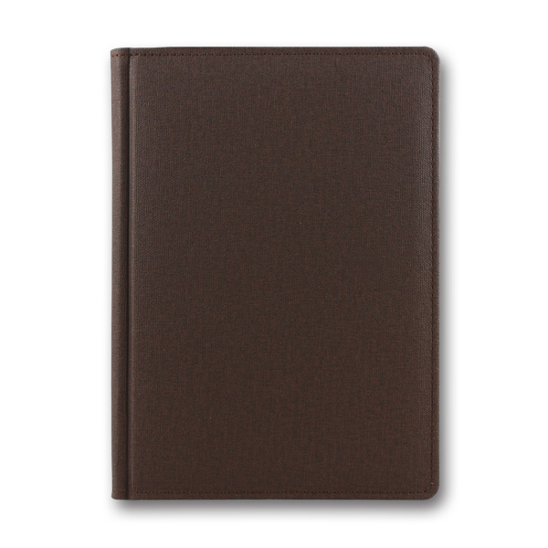 Diary ZV-43 n/date "CAMBRIC" brown 168 sheets. == 142x203 (10)