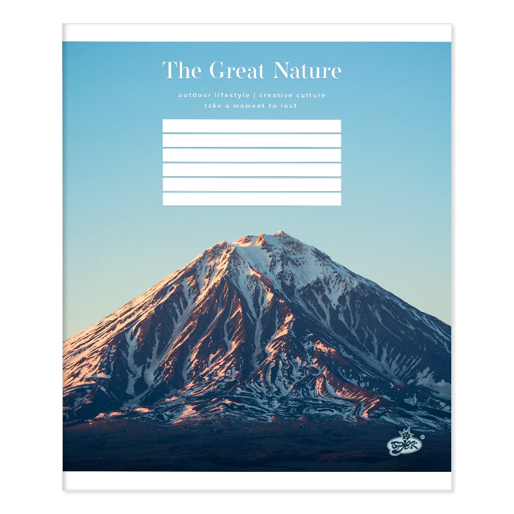 Student's notebook "Brisk" 24 sheets ==/TV-109/ #2735 Wonderful nature (20/400)