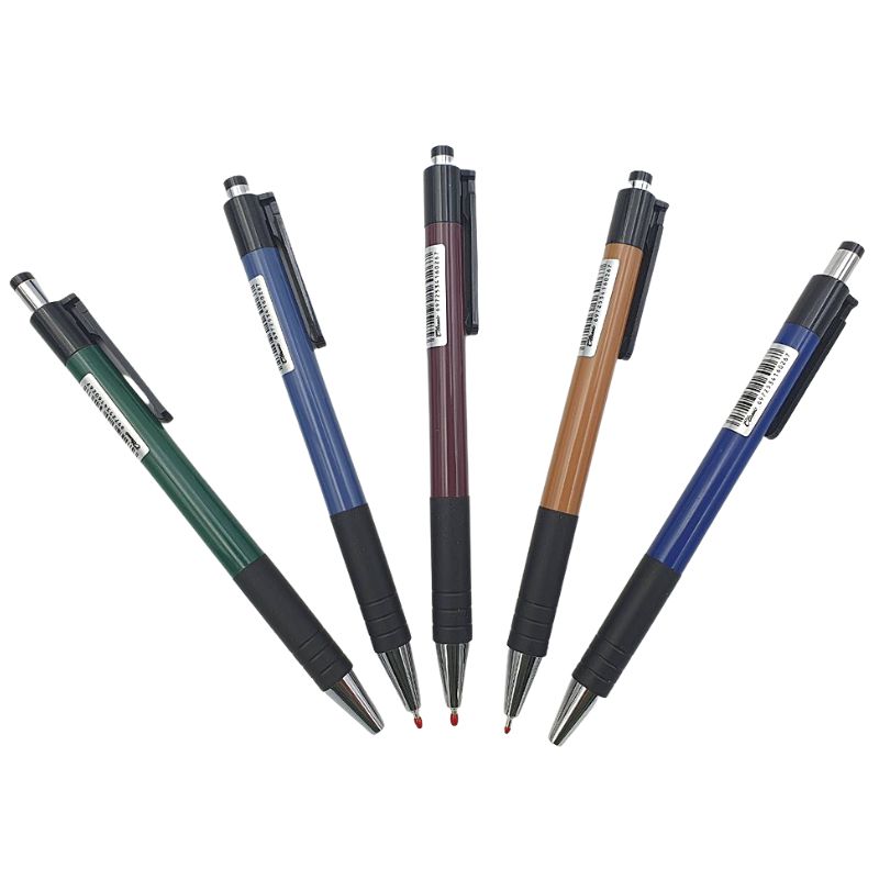 Automatic oil pen "PIANO" /RT-323/ 0.7mm, blue, 50PC/BOX, mix (50/2000)