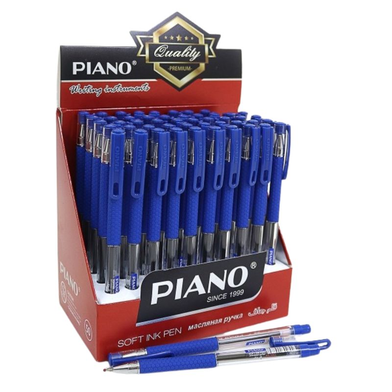 Oil pen "PIANO" /RT-350-BL/ blue, grip (50/2400)