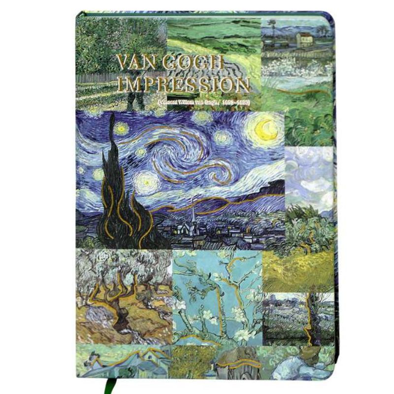 Notebook A5/100 sheets. "WB" /SH-S5106/ Van Gogh (1/30/120)