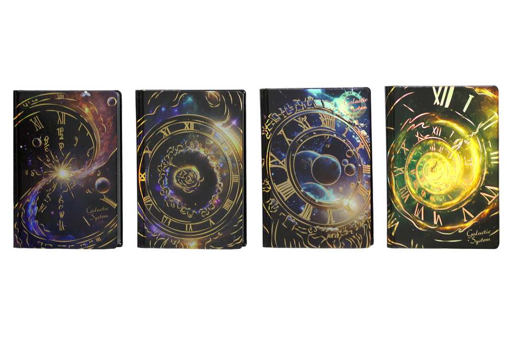 Notebook A5/128 sheets. "WB" /JZA5128-2308/ color. sheets, tv. incl. foil, Dial (1/20/80)