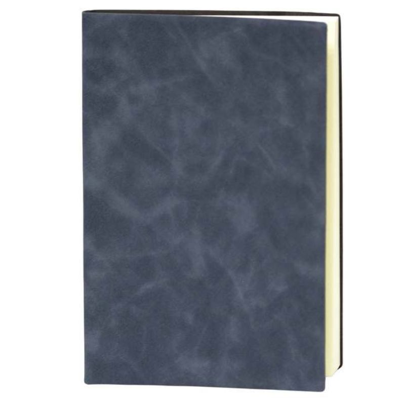 Notebook A5/96 sheets. "WB" /400-25-1/ integral cover Blue-gray (1/0/156)
