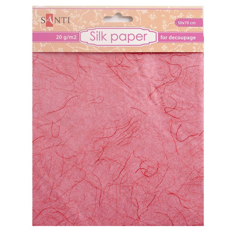 Tissue paper for gift wrapping "Santi" /952727/ pink, 50*70 cm (1/300)