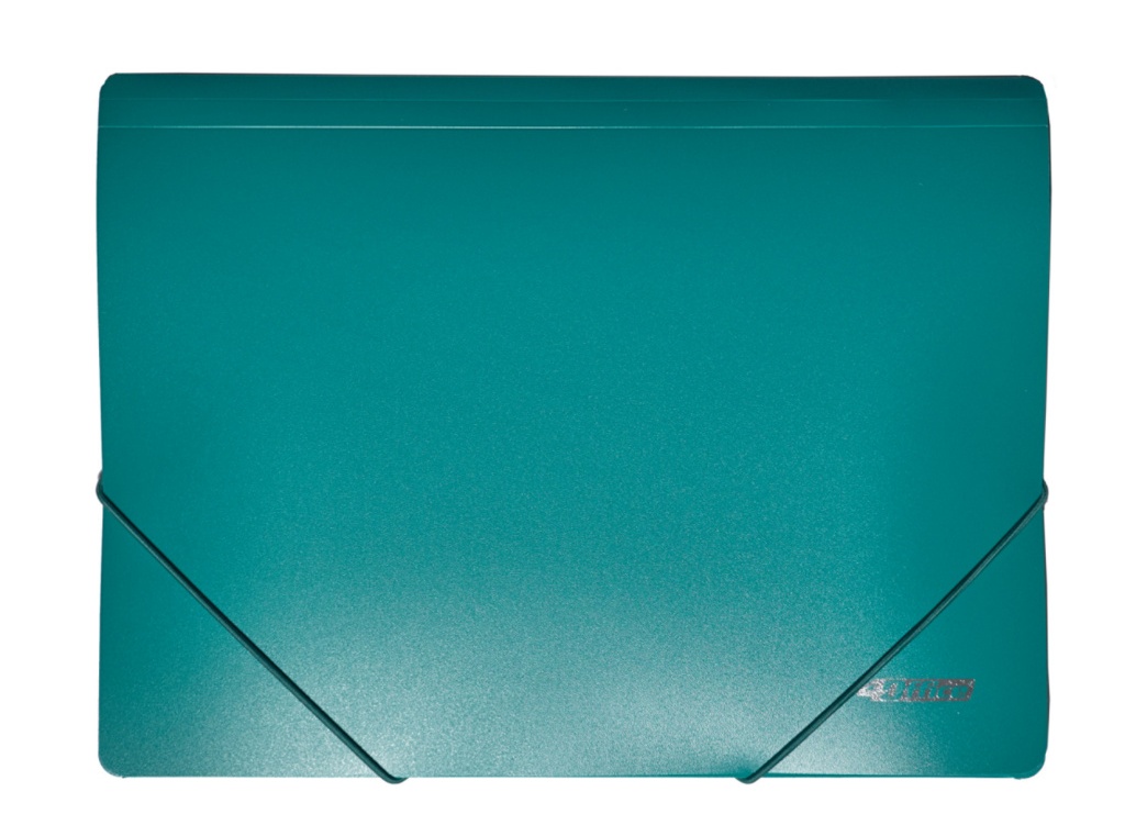 A4 rubber folder "4OFFICE" /4-244-04/221 Green (1/30/120)