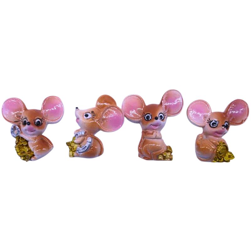 Ceramic magnet /19369/ "Target with gold" 4 cm, 4 dis. (48)