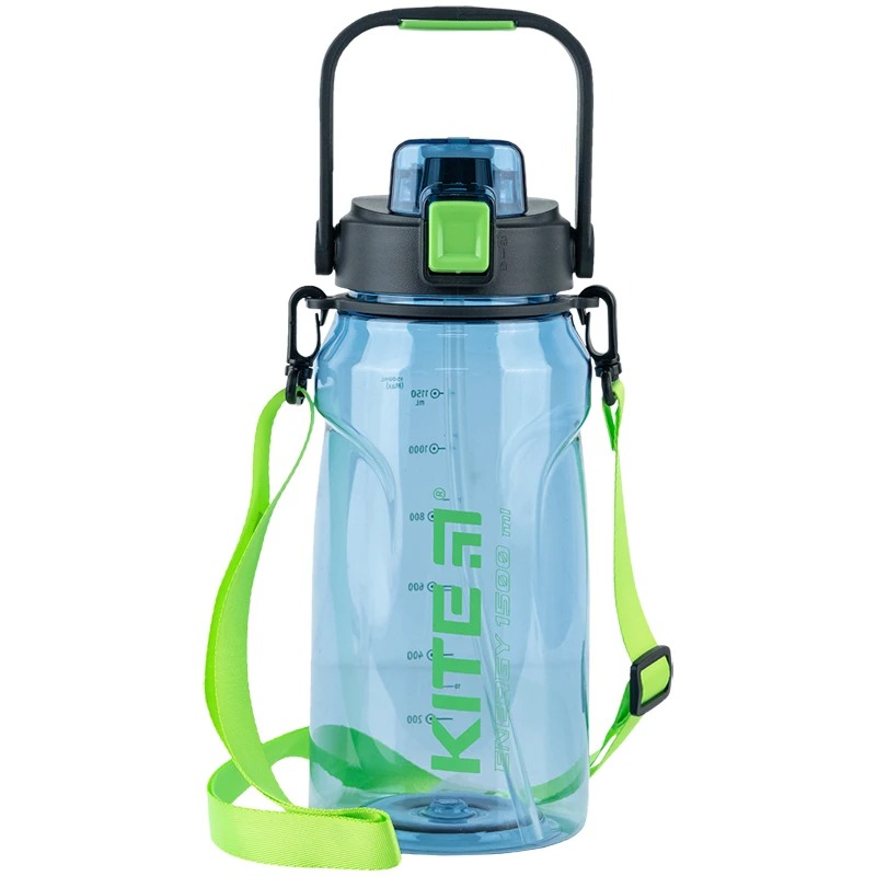 Water bottle "Kite" /K24-1202-1/ blue, 1500 ml (1/40)