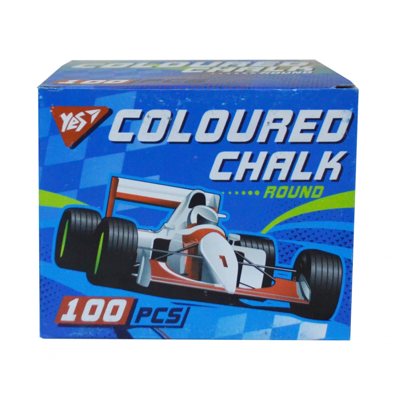 Крейда кольорова 100 шт. кругла "Yes" /400338/ "Full power" (1/48)