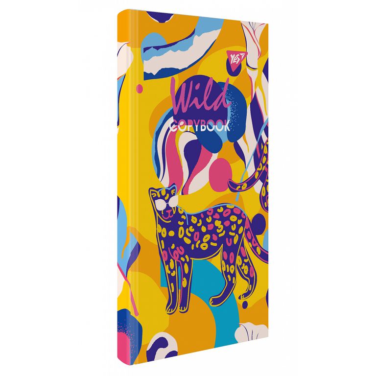 Notebook 100*200/64 # "YES" /151611/ 7BC "Wild Animals Neon" neon+soft-touch (3/60)