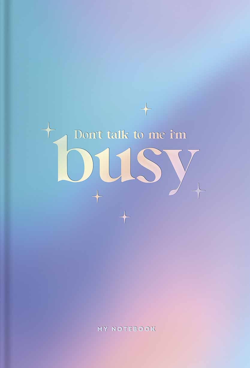 Notebook A5/80 sheets. "Genius" integrated cover /A5-IC-080-7060K/ # white block, 70g/m2, soft touch + embossing (1/12)