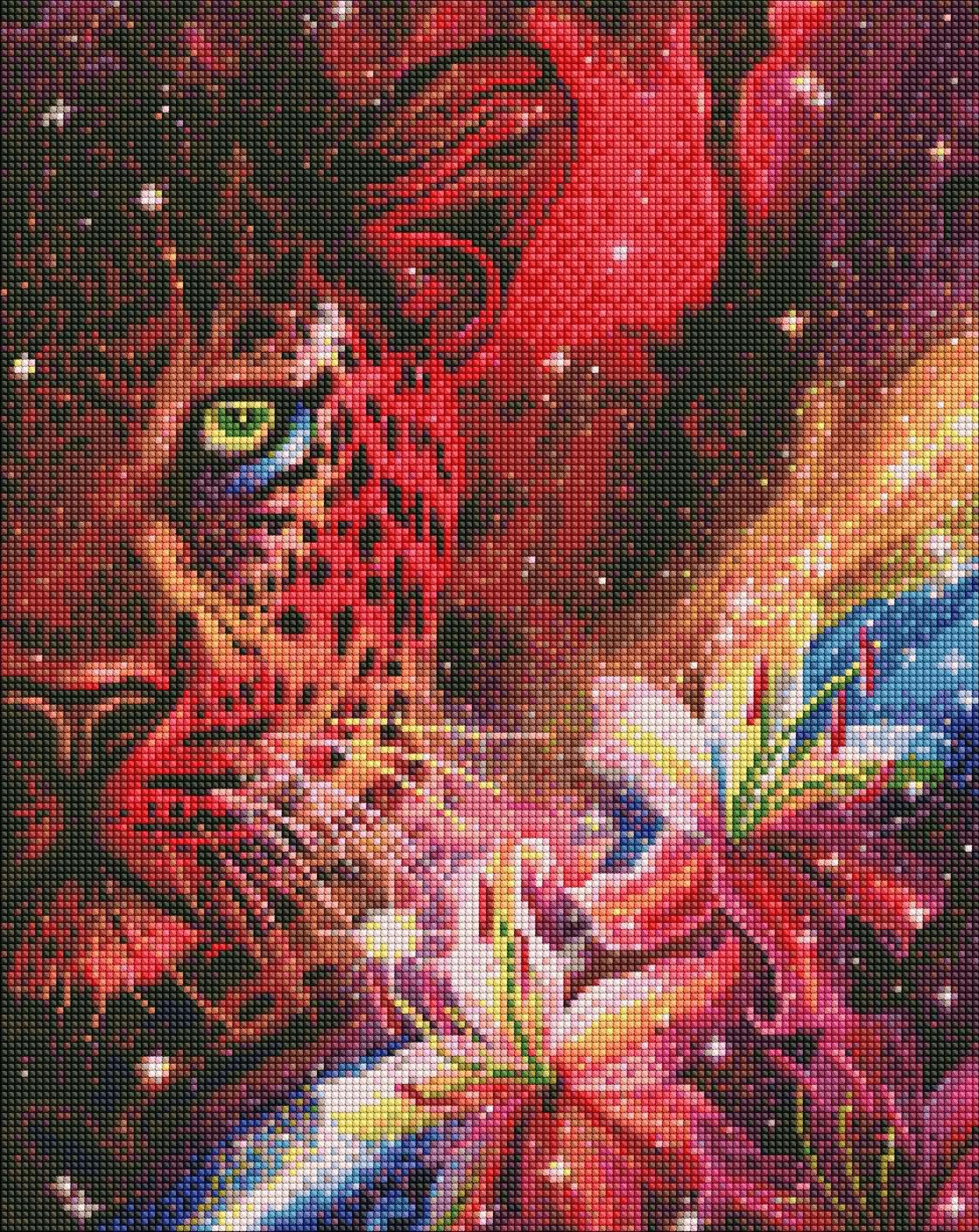 Алмазна мозаїка "Ідейка" /AMO7293/ "Природа Всесвіту" 40*50см