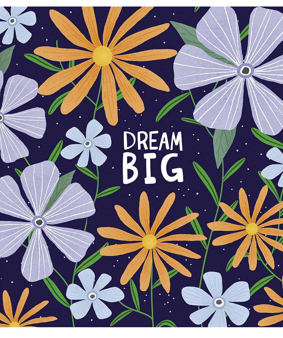 Student's notebook "Schoolboy" 96 sheets == /3042L/ "Dream big" (girl) (5/50)