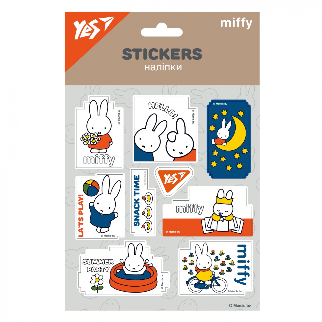 Stickers "YES" /955373/ "Miffy 1" (1/100)