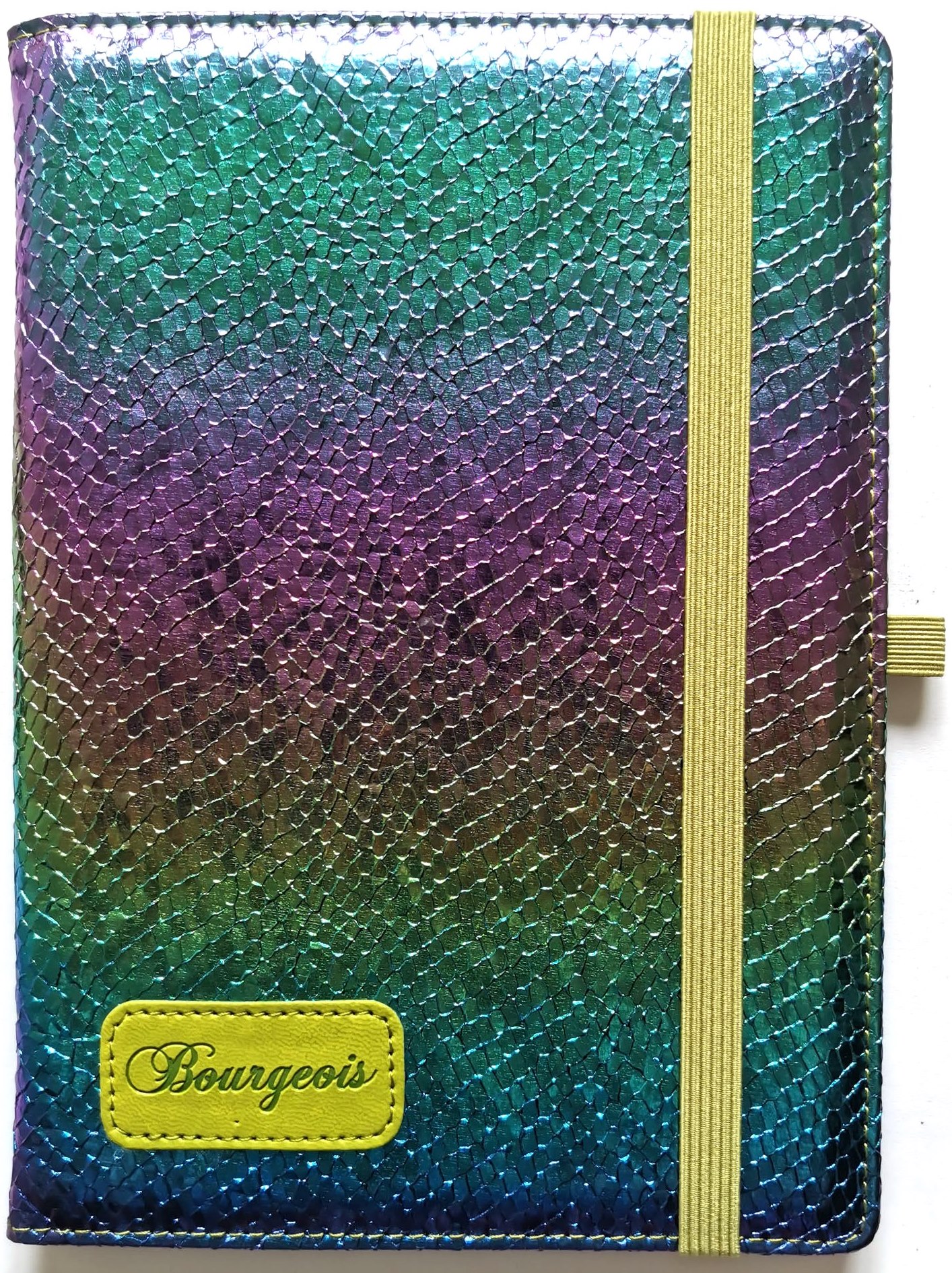 Блокнот на гумці "Bourgeois" А5/120 шкірзам Тв.обкл. /N9700/ вн.бл.70г, # (1/30)