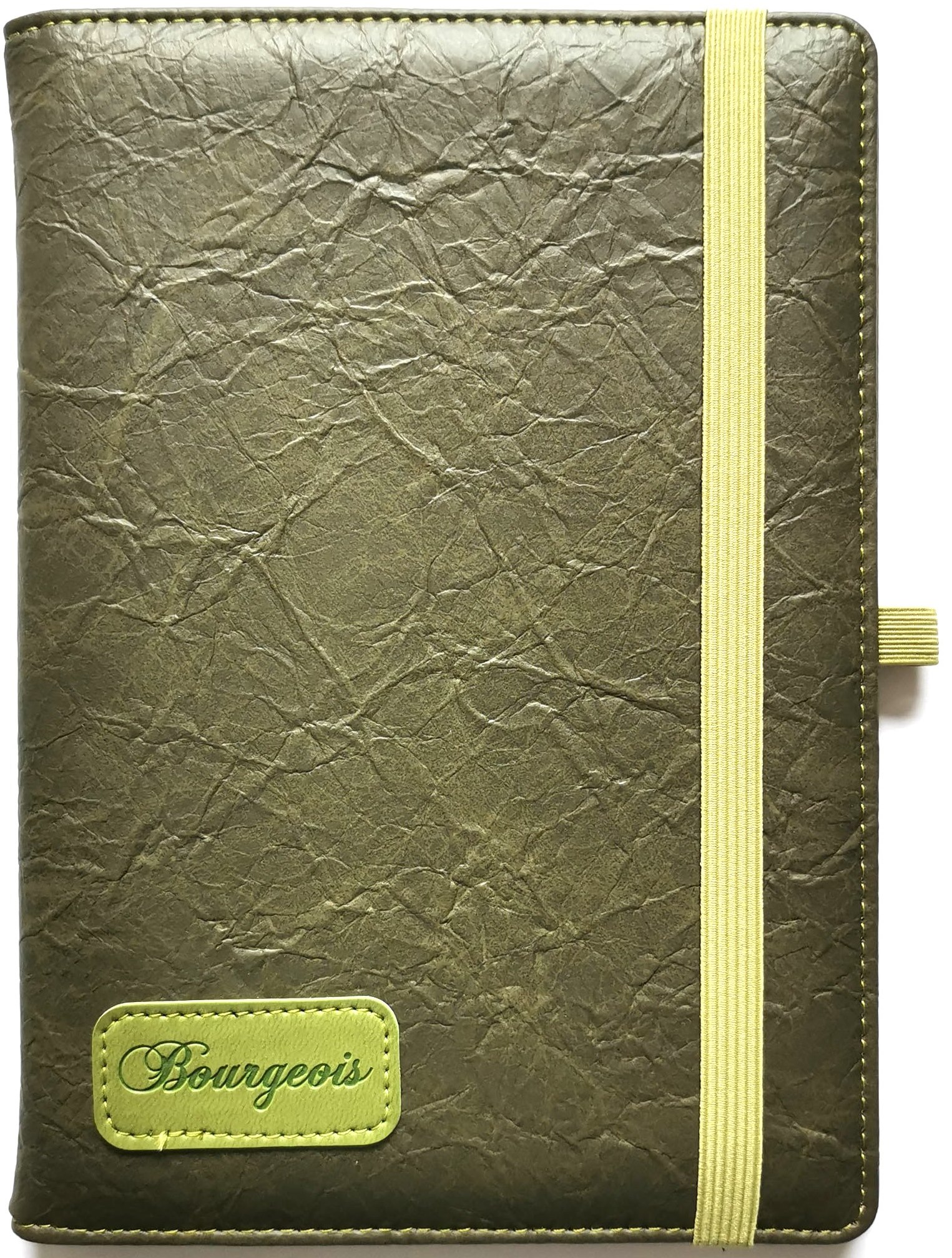 Блокнот на гумці "Bourgeois" А5/120 шкірзам Тв.обкл. /N9708/ вн.бл.70г, # (1/30)