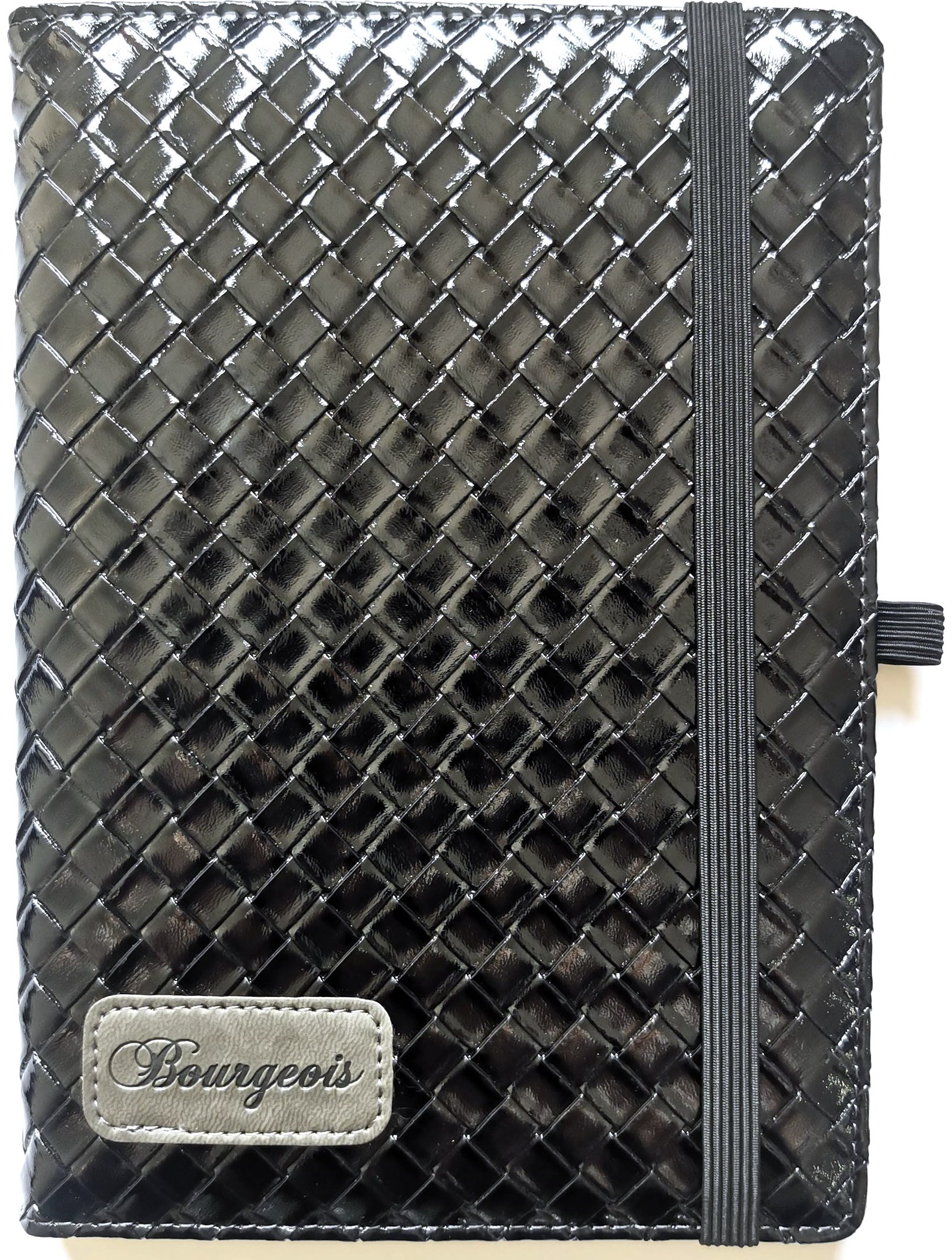Блокнот на гумці "Bourgeois" А5/120 шкірзам Тв.обкл. /N9714/ вн.бл.70г, # (1/30)