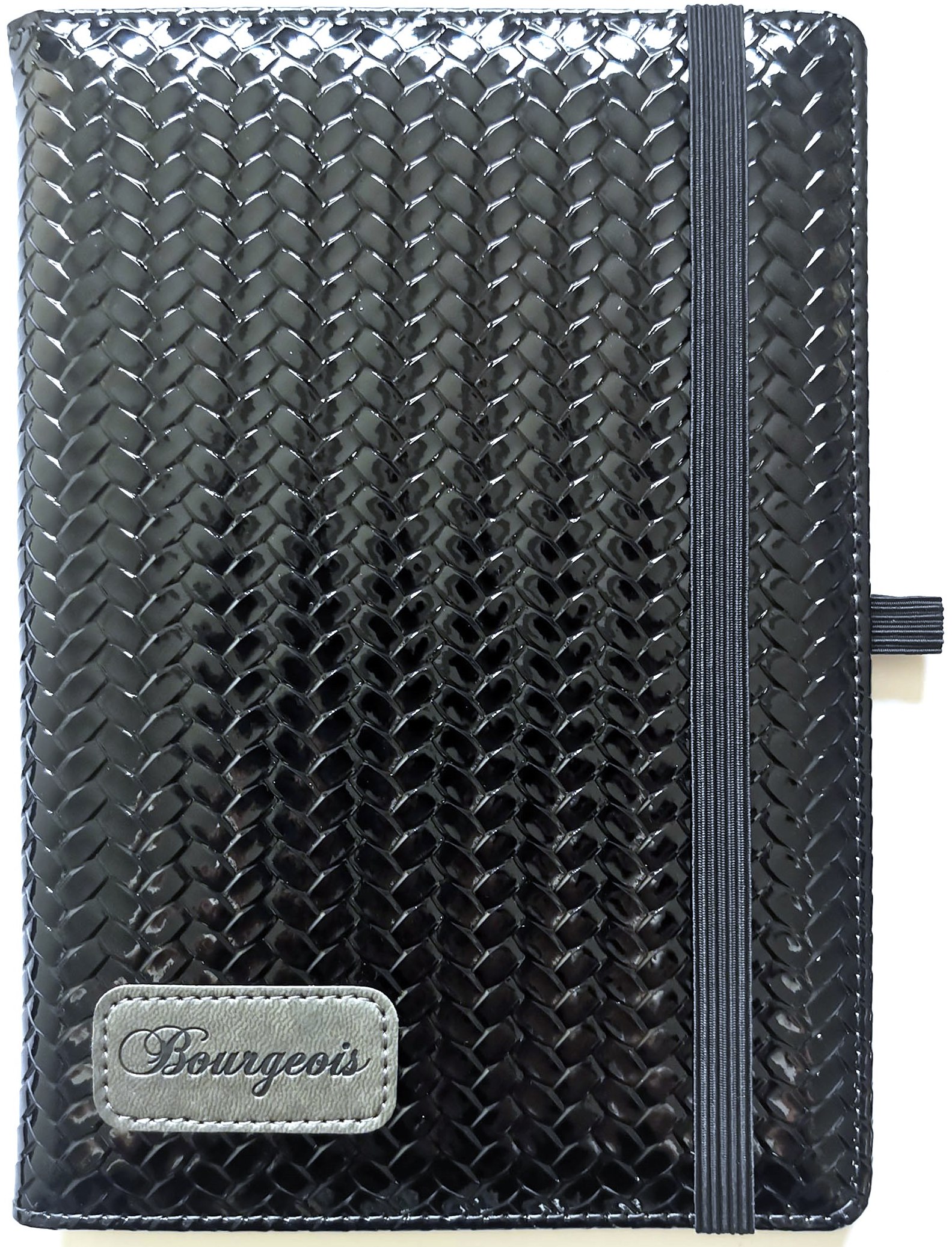 Блокнот на гумці "Bourgeois" А5/120 шкірзам Тв.обкл. /N9715/ вн.бл.70г, # (1/30)