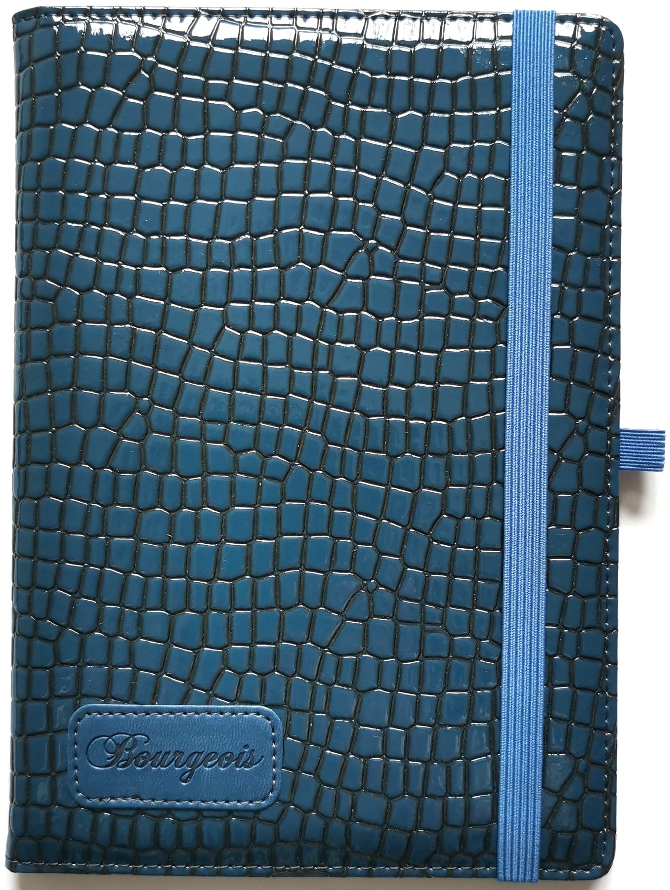 Блокнот на гумці "Bourgeois" А5/120 шкірзам Тв.обкл. /N9717/ вн.бл.70г, # (1/30)