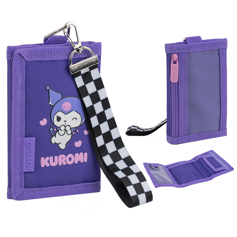 Wallet "Kite" /HK25-598-2/ 598-2 Kuromi Kuromi (1/20)