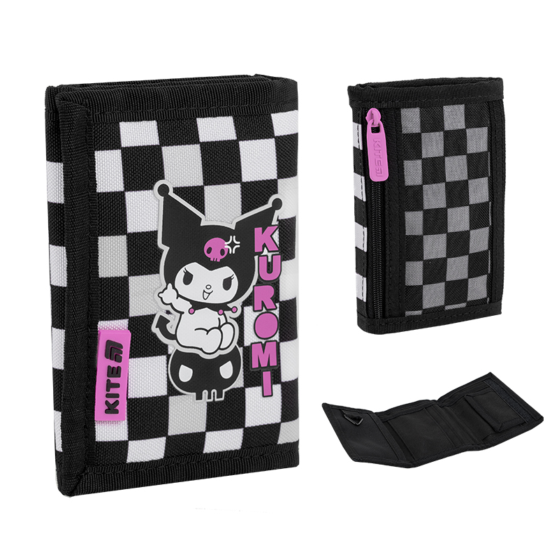 Wallet "Kite" /HK25-598-3/ 598-3 Kuromi Kuromi (1/20)