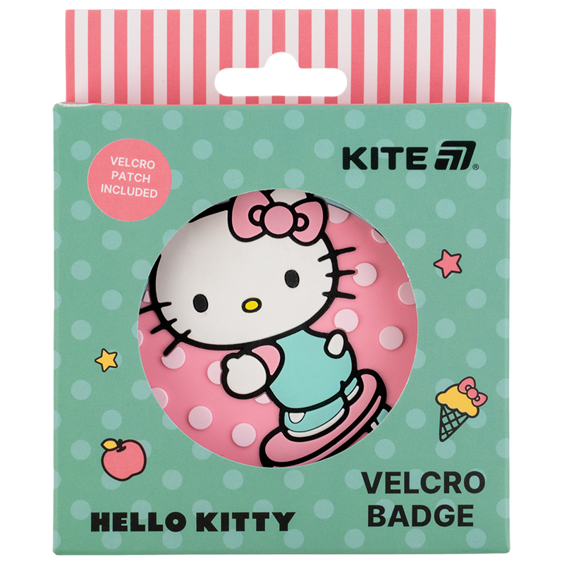 Patch "Kite /HK25-3011-1/ on Velcro 3011-1 Hello Kitty (1/30)