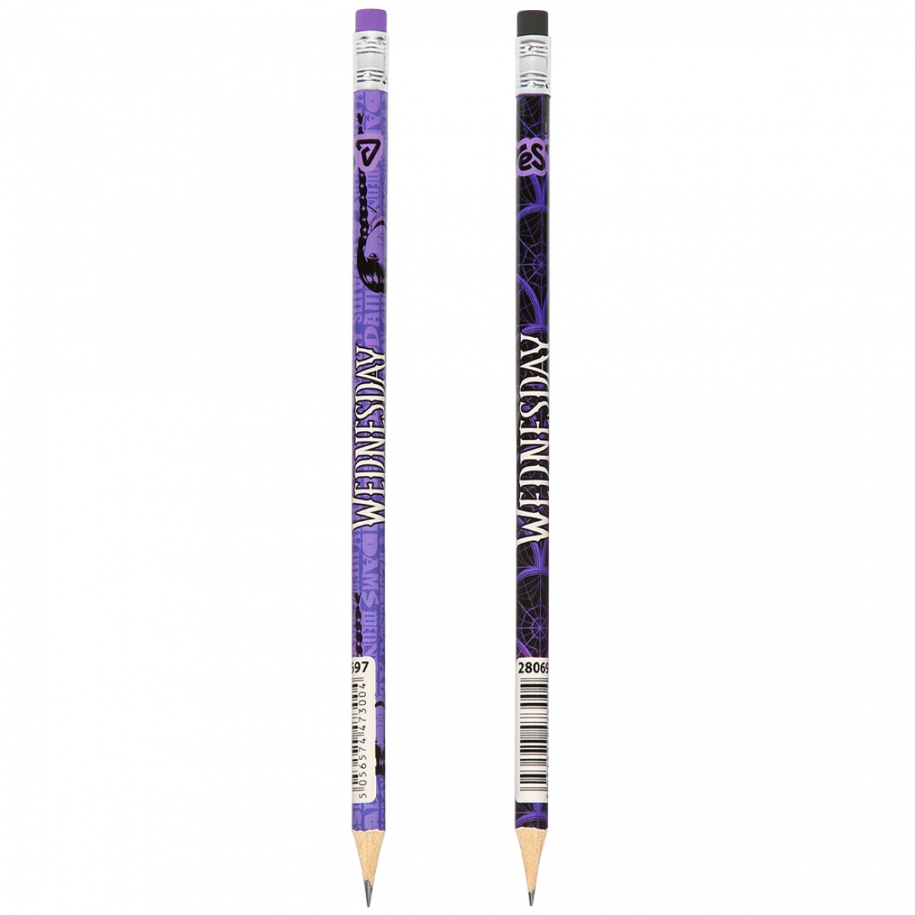 Pencil pr. "Yes" /280697/ Wednesday round with eraser 36pcs/tube (36/432)