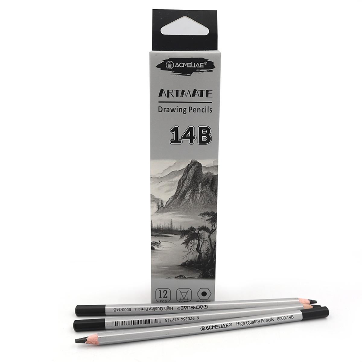 Pencil h/g "Acmeliae" /8000-14B/ "Artmate" 14B (12/144)