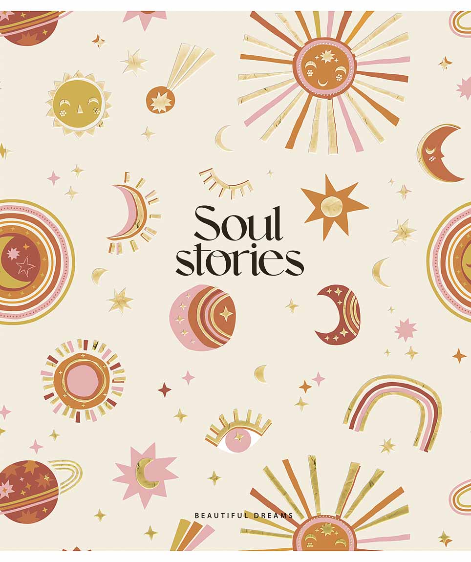 Student's notebook "Genius" 80 sheets # /3202K/ "Soul stories" embossing (girl) (5/50)