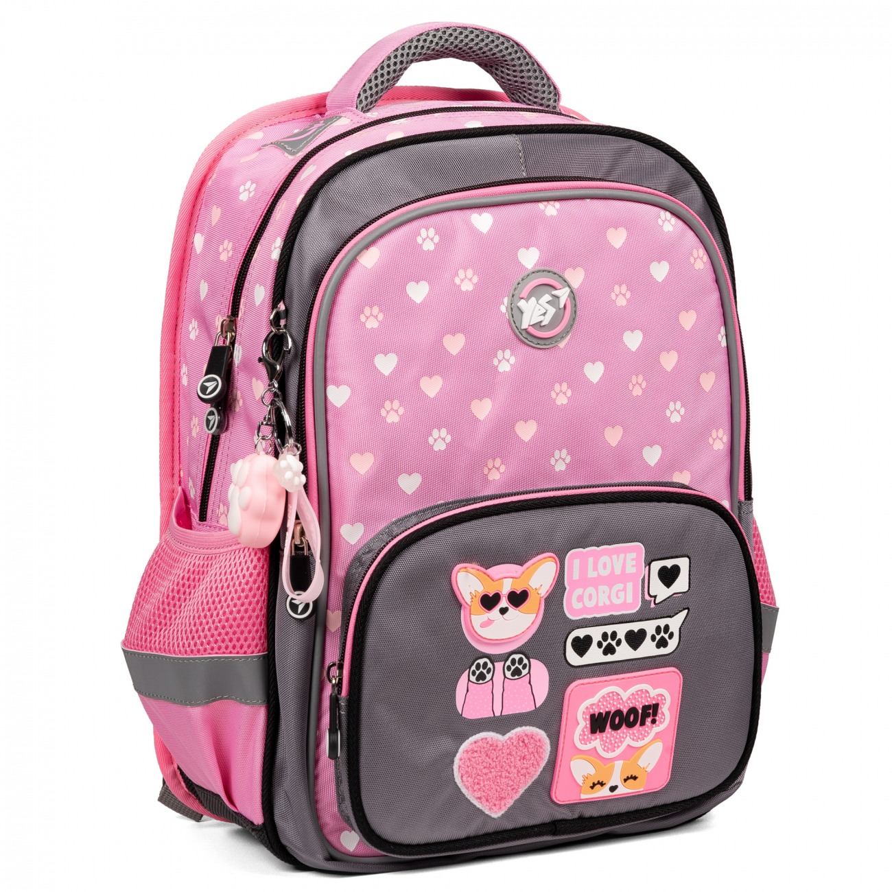 School backpack "YES" /559596/ S-72 I Love Corgi (1/14)