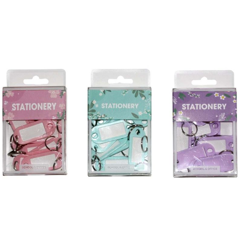 Keychain "WB" /MX7719/ pastel 15pcs/pack (1/24)