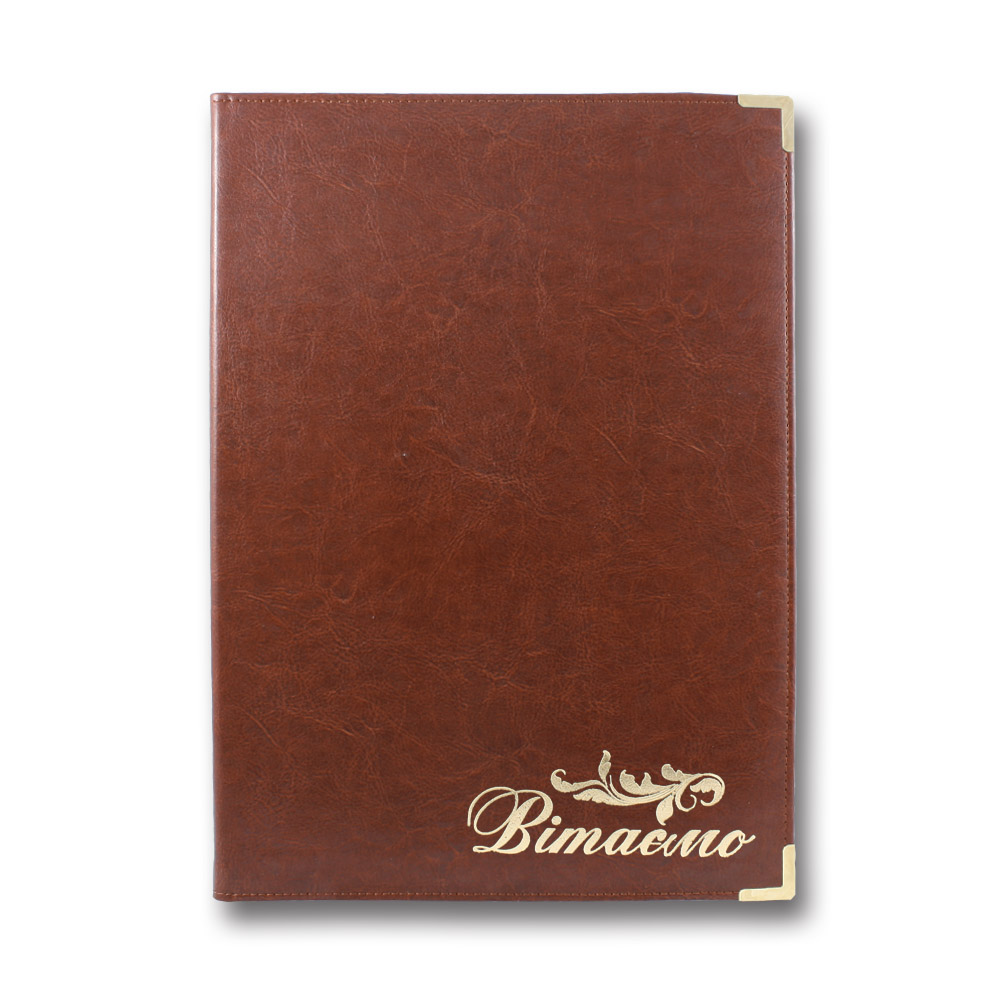 Welcome folder A4 "Congratulations" "Brisk" PPV-5 "Sarif" RED-BROWN (1/20)