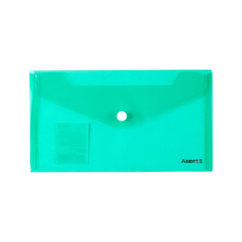 Envelope folder on button DL "Axent" /1414-20-A/ assorted (10/360)