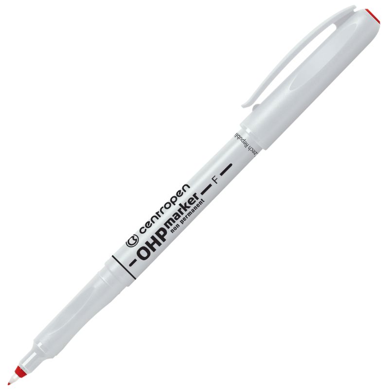 Marker "Centropen" /2646/02/ Non-Permanent ONR 2646 F 0.6 mm red (10/200)