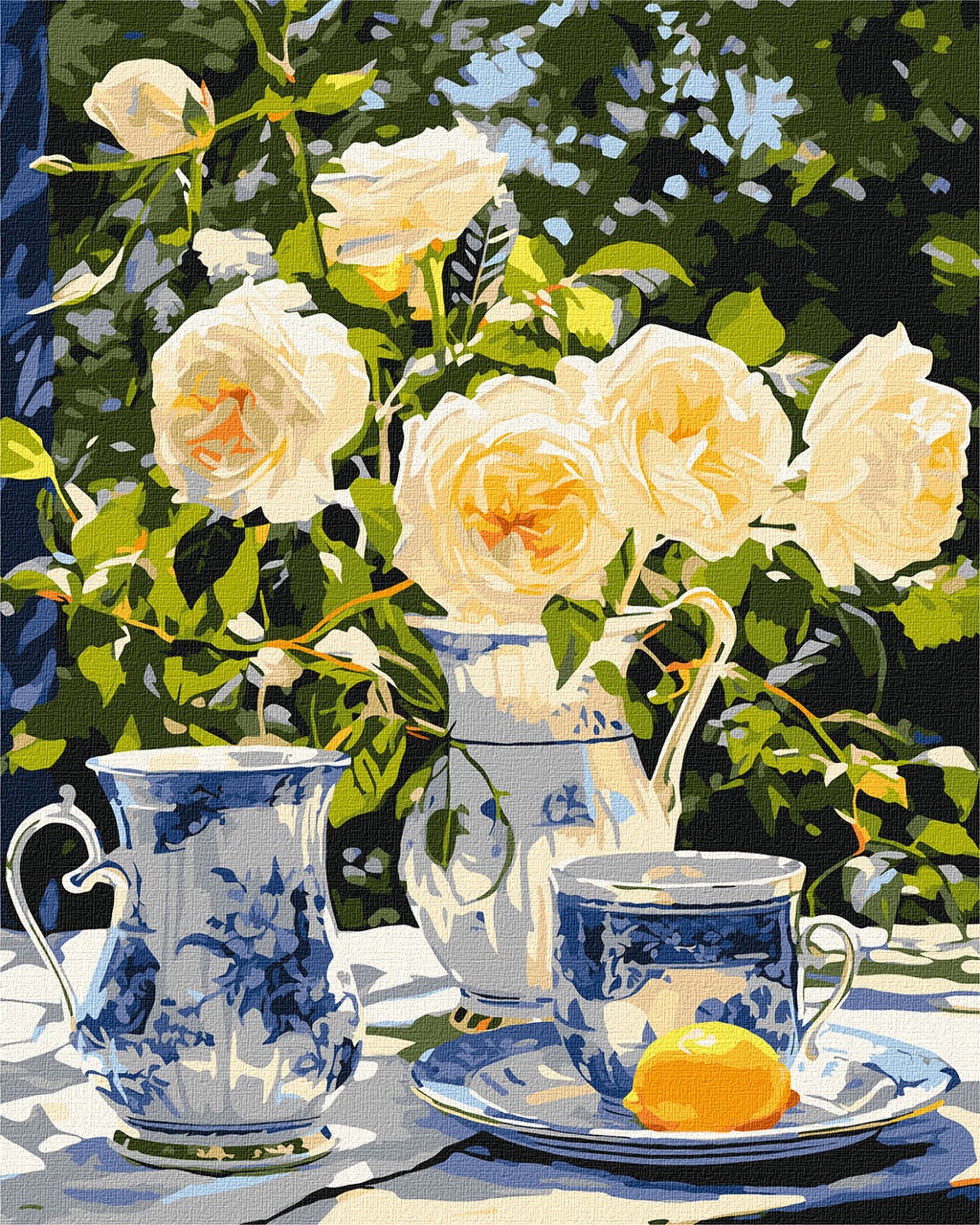 Painting by numbers "Ideyka" /KHO3269/ "Elegant tea party" 40*50cm