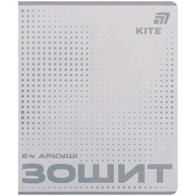 Зошит уч. "Kite" 24арк.# /K26-238-1/ софт тач + УФ лак об'ємний, KITE (20/320)