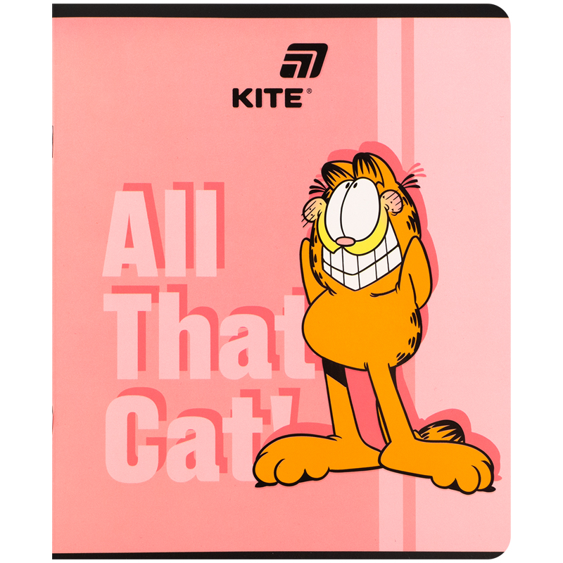 Student's notebook "Kite" 24 sheets # /GF26-238/ soft touch + UV varnish voluminous, Garfield Retro/Classic (20/320)