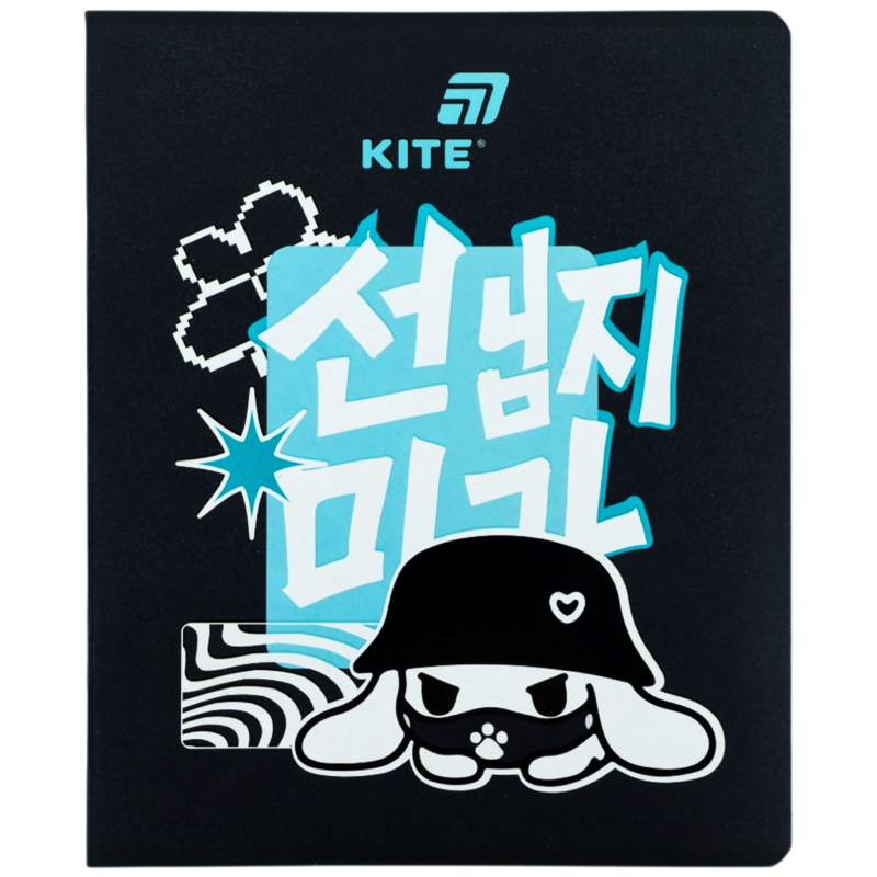 Student's notebook "Kite" 24 sheets == /K26-239-2/ soft touch + UV varnish, KITE (20/320)