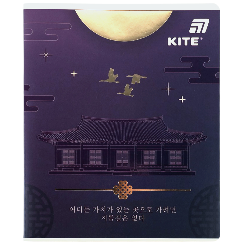 Student's notebook "Kite" 48 sheets # /K26-259-2/ foil + UV varnish, Kite (10/200)