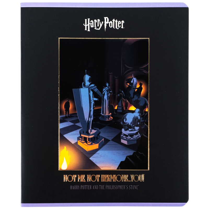 Student's notebook "Kite" 48 sheets # /HP26-259/ foil + UV varnish, Harry Potter (10/200)
