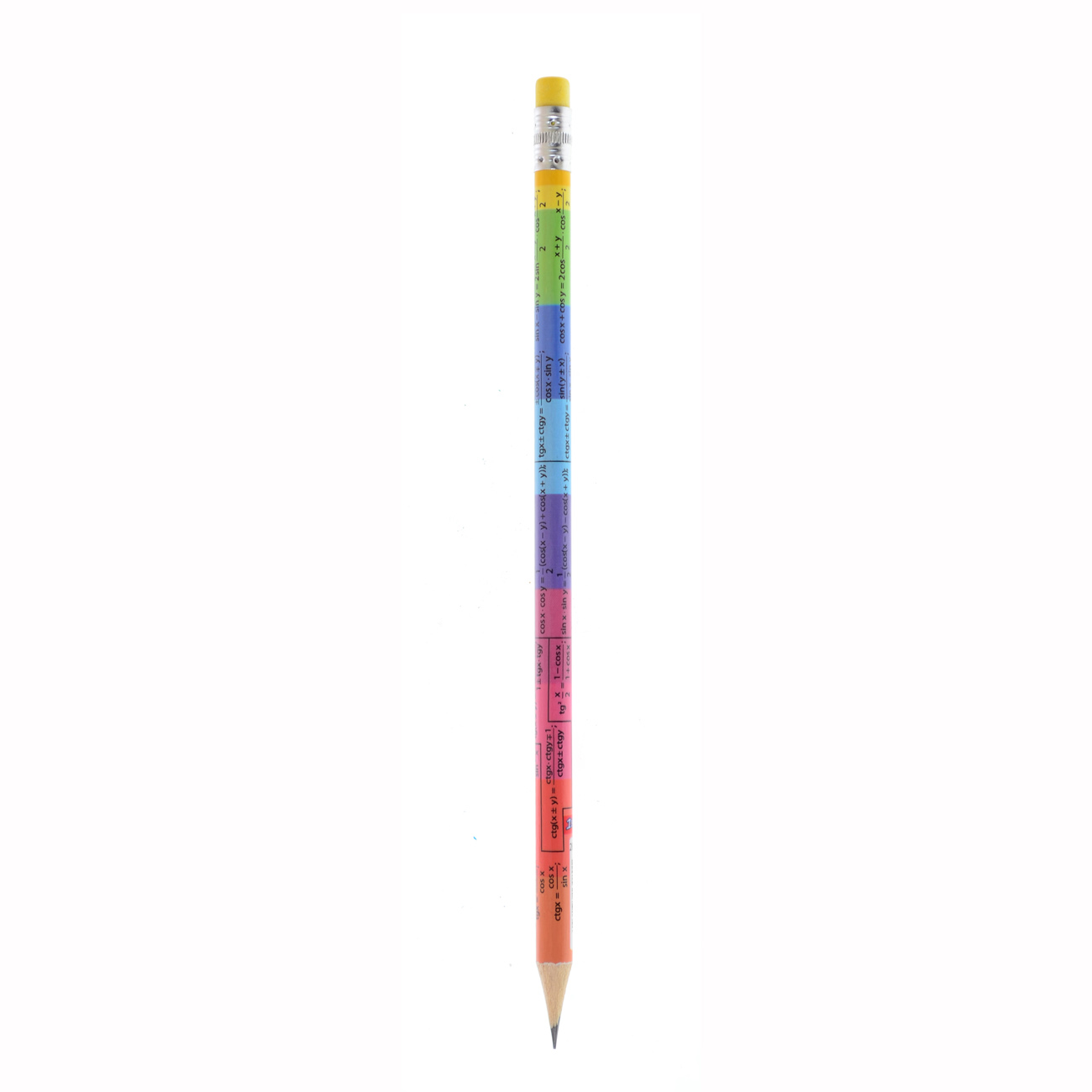 Pencil pr."1B"/280484/ "Trigonometry" HB made of rubber. 39 pcs./tube (sharpened) (39/585/2340)