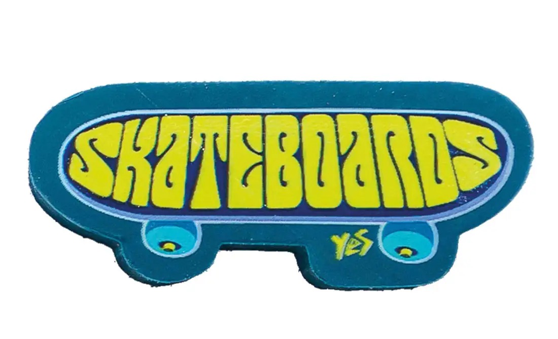Rubber "Yes" /560389/ Skateboards, (51/306/1224)