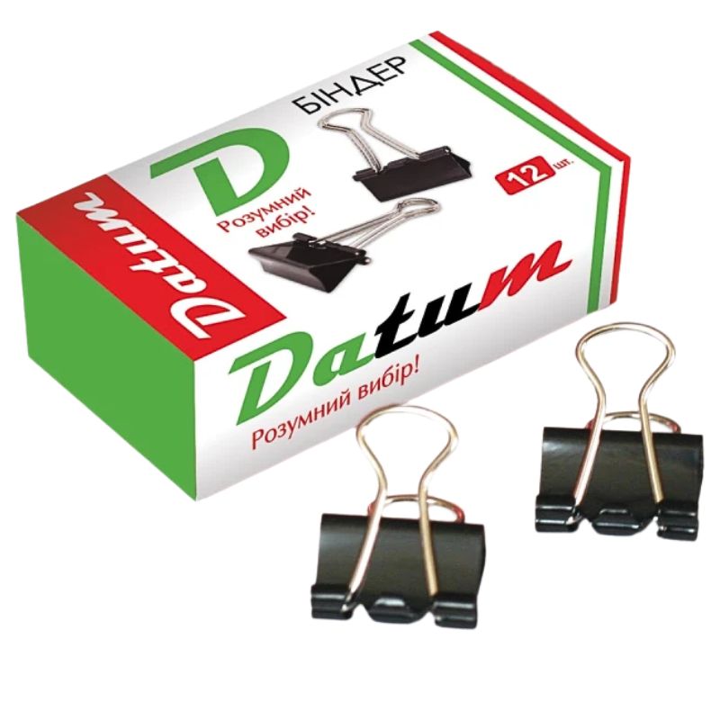Binder "Datum" No. 15 mm /300091/ D1115 (12/144/4320)